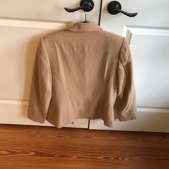 Tribal camel color zip up jacket size 8 - Picture 2 of 4
